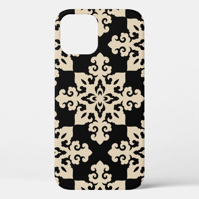 Asian Ornamental Motive Geometric Pattern Case-Mate iPhone Case (Back)