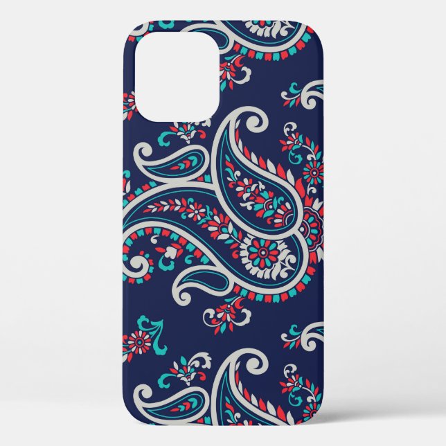 Asian Paisley: Traditional Seamless Design. Case-Mate iPhone Case (Back)