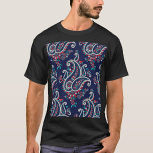 Asian Paisley: Traditional Seamless Design. T-Shirt