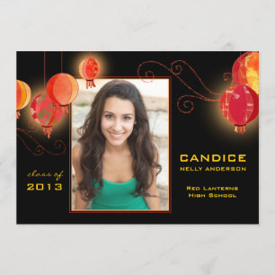 Asian Paper Lanterns Photo Grad 2013 Announcement