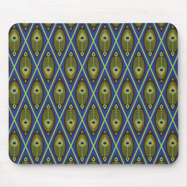 Asian pattern mouse mat (Front)