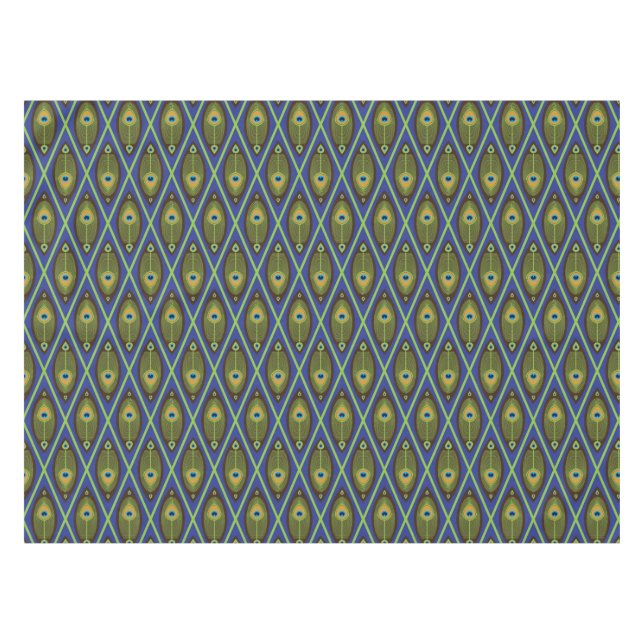 Asian pattern tablecloth (Front (Horizontal))