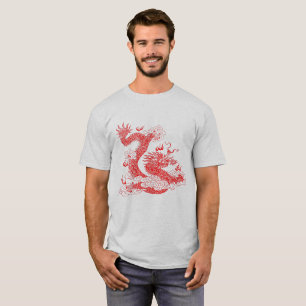 Asian Red Dragon T-Shirt