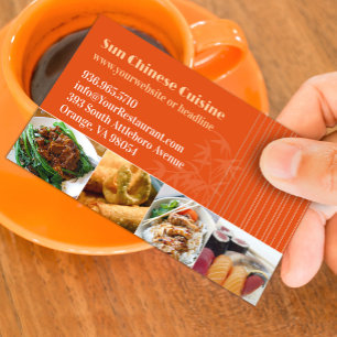 Asian Restaurant Business Card