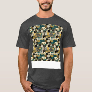 Asian Seamless Pattern Old Japanese Chinese Korean T-Shirt