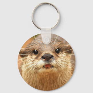 Asian Small Clawed Otter Key Ring