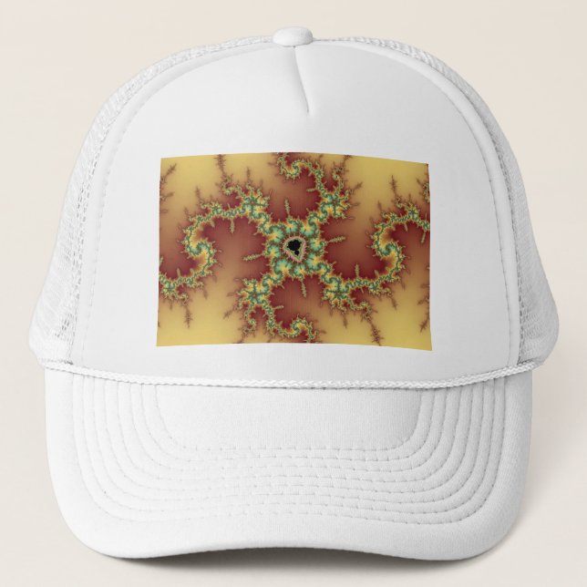 Asian Spider - Fractal Trucker Hat (Front)