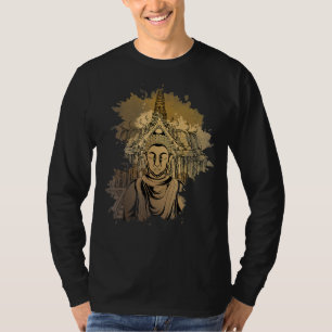 Asian Spiritual Buddhist Zen Buddhism Meditation B T-Shirt