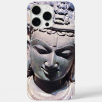 Asian Statue Antique Stone Head Photo Stylish Bold