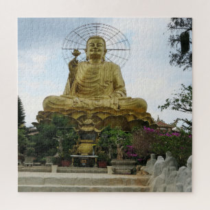 asian, vietnamese, art, sculpture, buddha, jigsaw puzzle