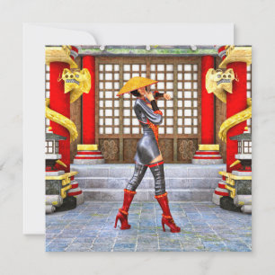 Asian Warrior Maiden