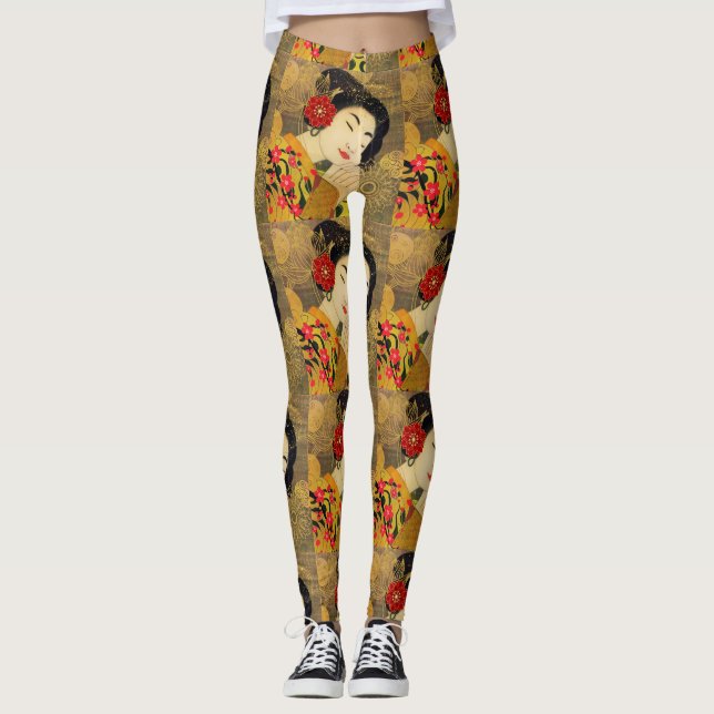 Asian Woman Collection Leggings (Front)