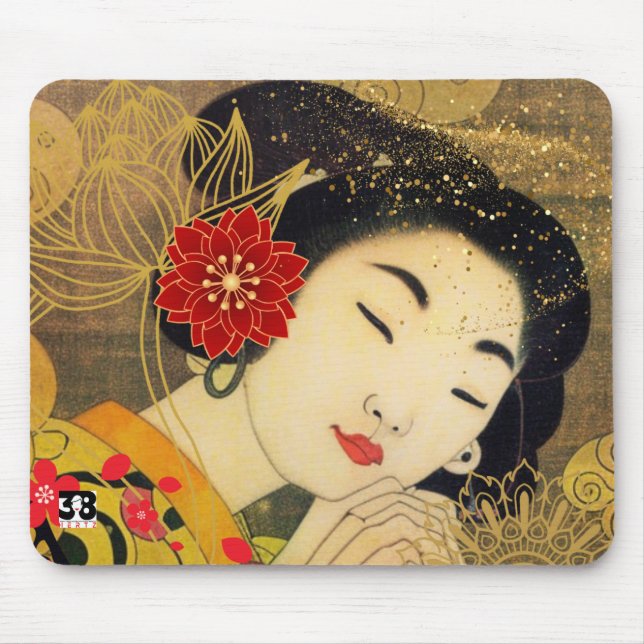 Asian Woman Collection Mouse Mat (Front)