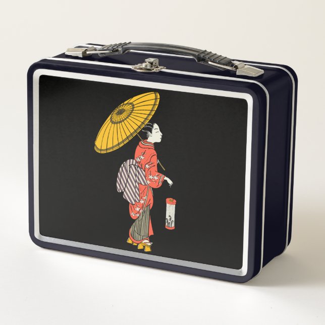 Asian Woman Lunch Box (Front)