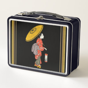 Asian Woman Lunch Box