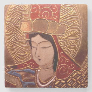 Asian Woman Stone Coaster