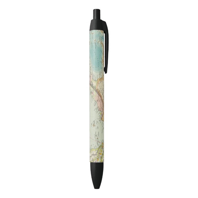 Asiatic Archipelago 2 Black Ink Pen (Bottom (Vertical))