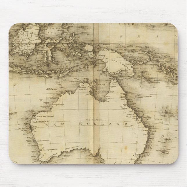 Asiatic Islands Mouse Mat (Front)