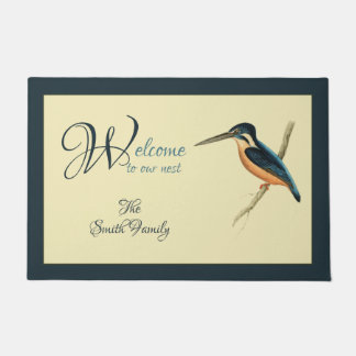 Asiatic Kingfisher Doormat