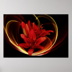 Asiatic Lilies Print