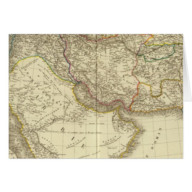Asiatic Turkey, Persia, Arabia, Kabul (Front Horizontal)