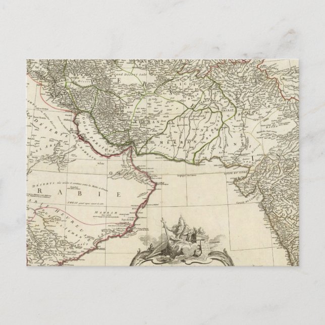 Asie 1 postcard (Front)