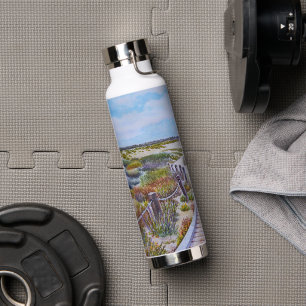 Asilomar Beach Pathway Water Bottle