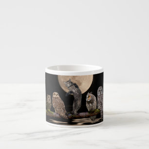 Asio dancing with the owls espresso cup
