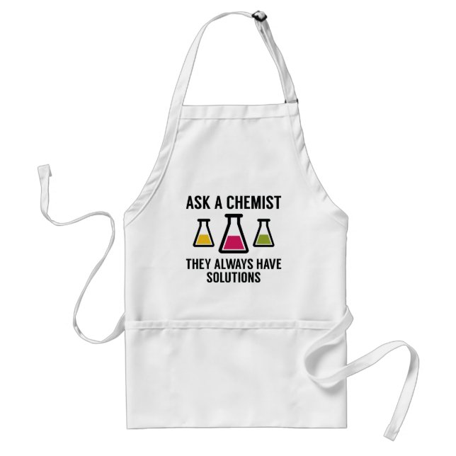 Ask A Chemist Standard Apron (Front)