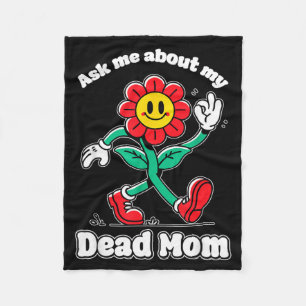 Ask About Government Agencyd Mum Mothers Day Fleece Blanket