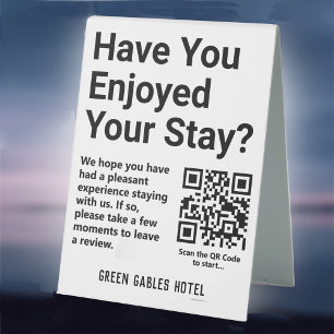 Ask Customers to Leave a Review QR Code