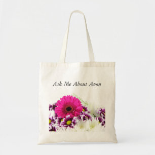 Ask Me About Avon Tote Bag - Bouquet