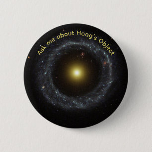 Ask Me About Hoag's Object Conversation Starter 6 Cm Round Badge
