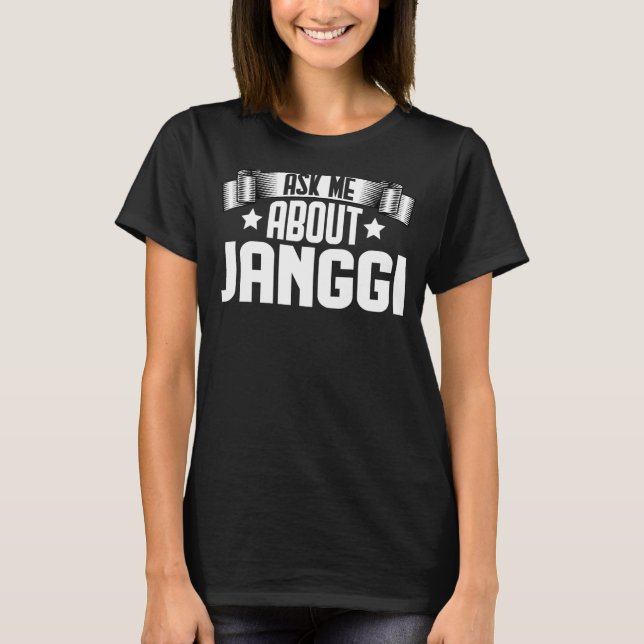 Ask Me About Janggi  Janggi Chess T-Shirt (Front)