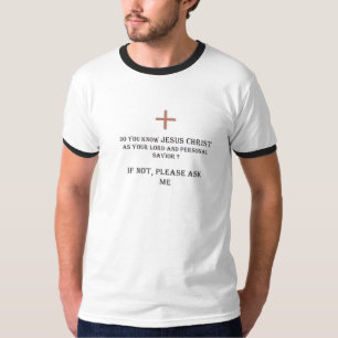 ask me about  Jesus T-Shirt