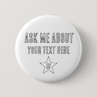 Ask Me About Logo Button