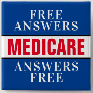 Ask Me About Medicare 3 Cm Round Badge