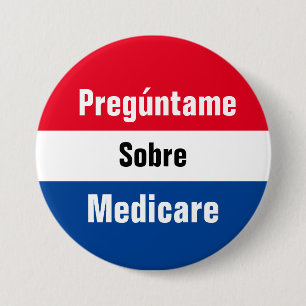 Ask Me About Medicare Button (Spanish)