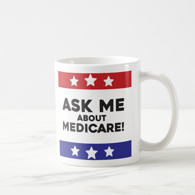 Ask Me About Medicare Mug (Right)