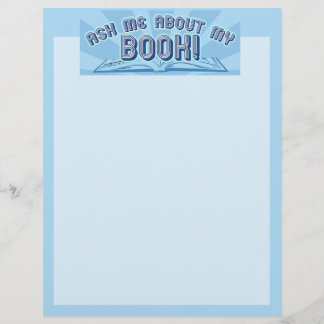 Ask me about my book.