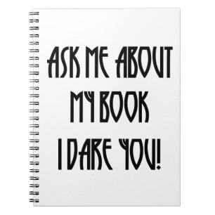 ask me about my book t-shirt