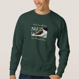 Ask Me About My Grand-Dog Customised Photo T-Shirt Sweatshirt