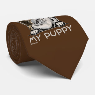 ASK ME ABOUT MY PUPPY funny cute dog lover gift    Tie