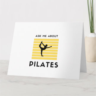 Ask me about pilates card
