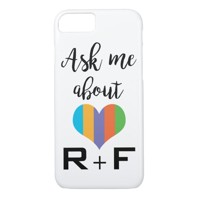 Ask me about R+F iphone case (Back)