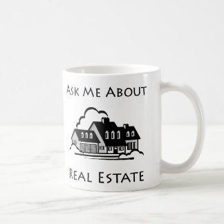Ask Me About Real Estate Mug