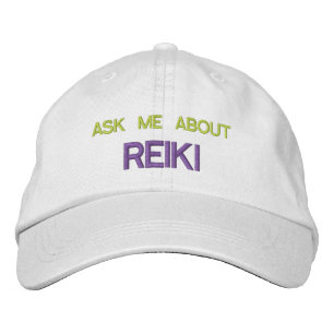 ASK ME ABOUT REIKI - Personalised Adjustable Hat