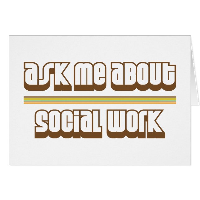 Ask Me About Social Work (Front Horizontal)