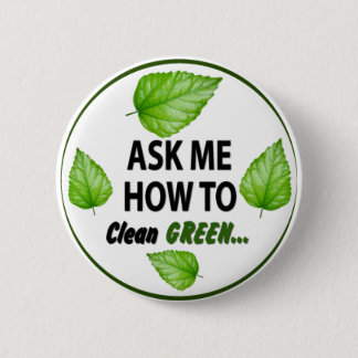 Ask Me How 6 Cm Round Badge