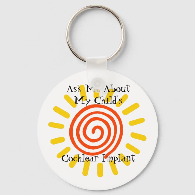 Ask Me Key Chain (Front)